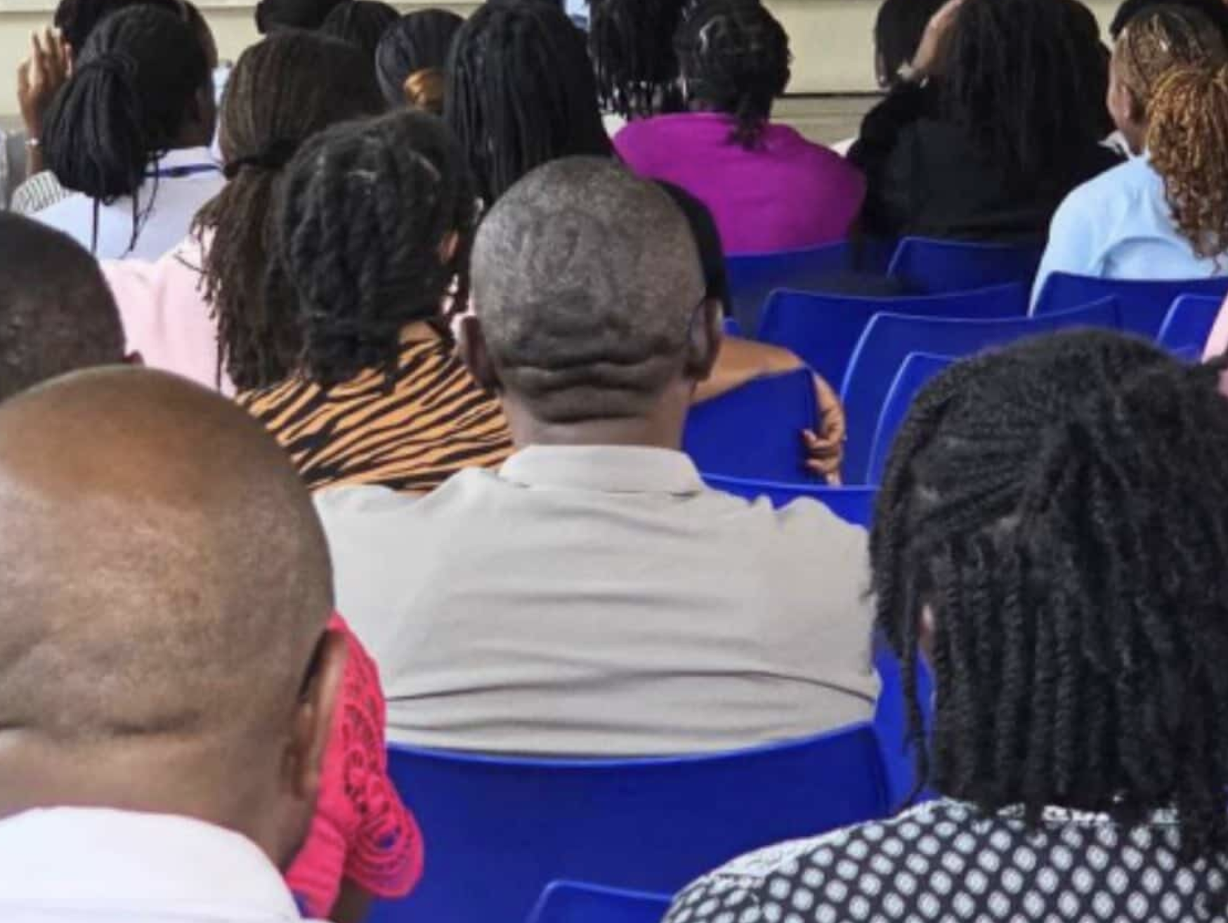 Talent show performance on stage